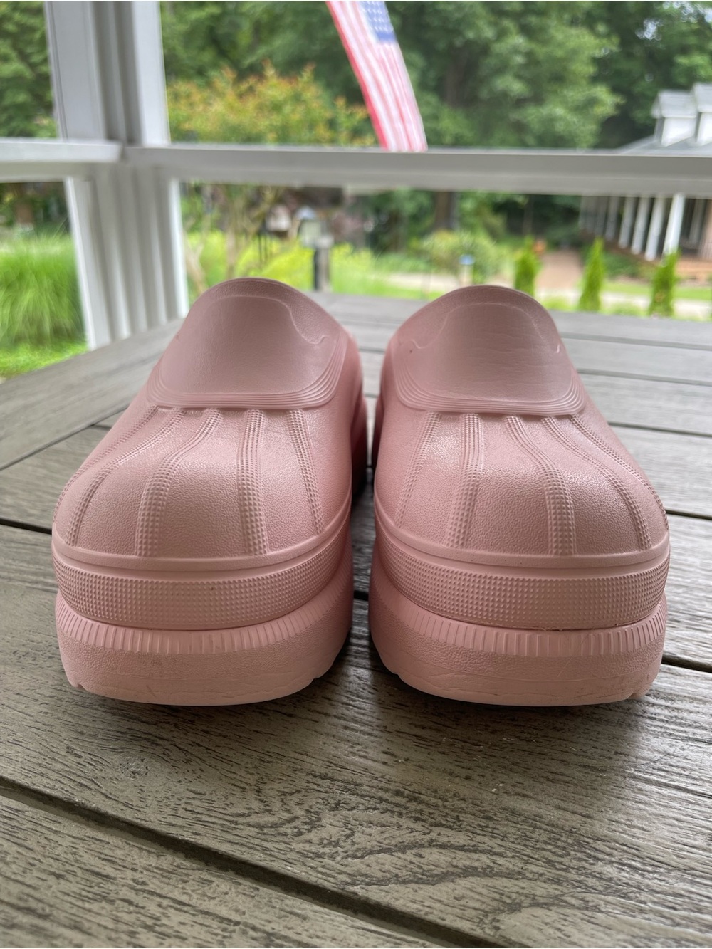 Sorel Caribou Pink Slip-On Chunky Clogs Womens Size 8 - Picture 3 of 8